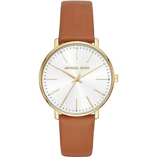 Michael Kors Orologio Pyper da donna, movimento a tre lancette, cassa in acciaio inossidabile