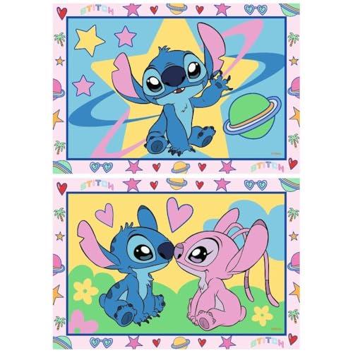 Ravensburger CreArt Junior - 2 x Stitch & Angel