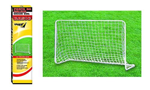 MANDELLI- Basic Porta Calcio, Multicolore, cm 180 x 60 x 122 h, 702800011