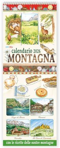 Montagna con le ricette delle nostre montagne. Calendario 2026