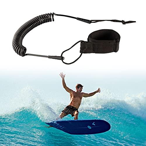 Lacci di Sicurezza da Surf, Surfboard Leash, Leash da Surf, Corda Tavola da Surf, Leash di Sicurezza da Surf, Guinzaglio del Piede della Tavola da Surf per Stand Up Paddle Board (55 x 3000mm)