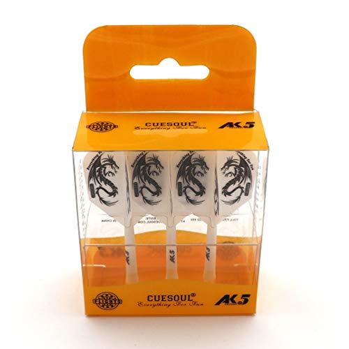 CUESOUL ROST Dartpfeile Integrato Personalizzato Schäfte Shaft And Darts Flight Medium, Set di 3 Pezzi Dragon Pattern (CSAK-5JL2-L)