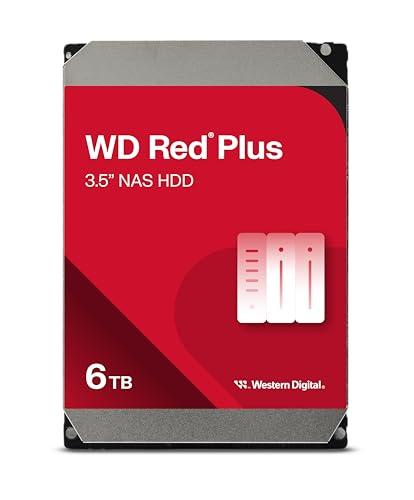 WD Red Plus 6TB NAS Hard Disk Interno 3,5