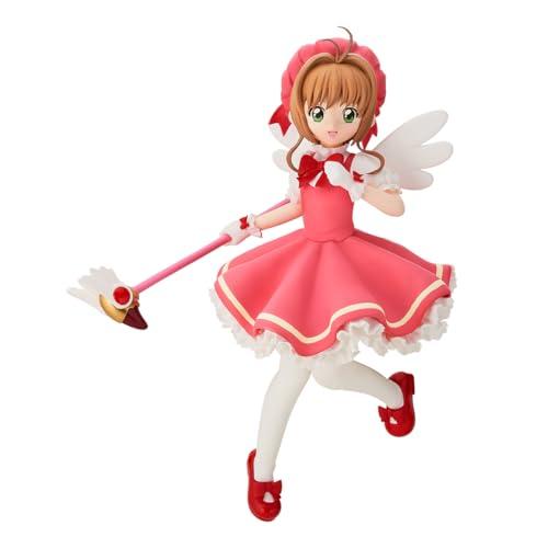 Banpresto Sakura Kinomoto Cardcaptor Sakura Clow Card 20 cm BP28647P Multicolore, figura da collezione, ideale per i fan degli anime