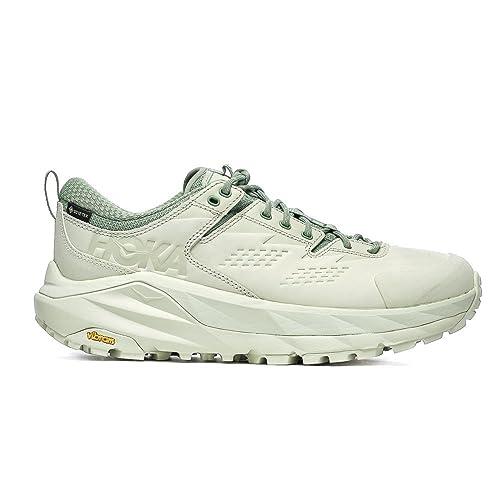 HOKA ONE ONE KAHA Low GTX, Scarpe da Escursionismo Unisex-Adulto, Celadon Tint/Basil, 37 1/3 EU