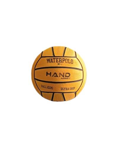 HAND SPORT Pallone da Pallanuoto, Extra Grip, misura 1, (Giallo)