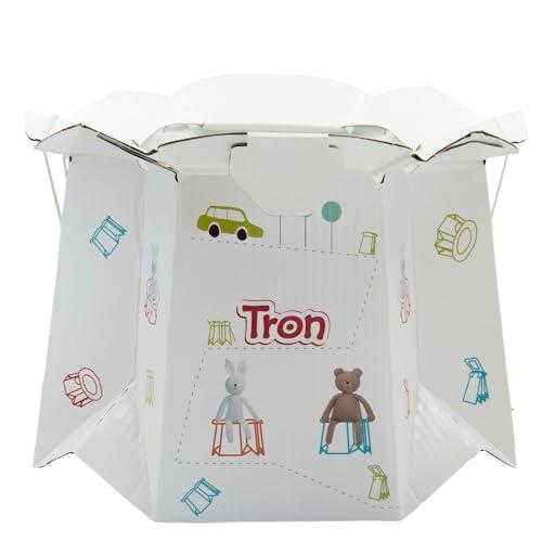 Tron un Vasino Monouso Pieghevole per Bambini Portatile