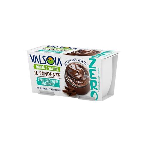 Valsoia - Il Fondente 100% Vegetale, Ricco di Gusto, Fonte di Calcio e Vitamine, Naturalmente Senza Lattosio, Ideale per una Pausa Golosa, Confezione da 230g