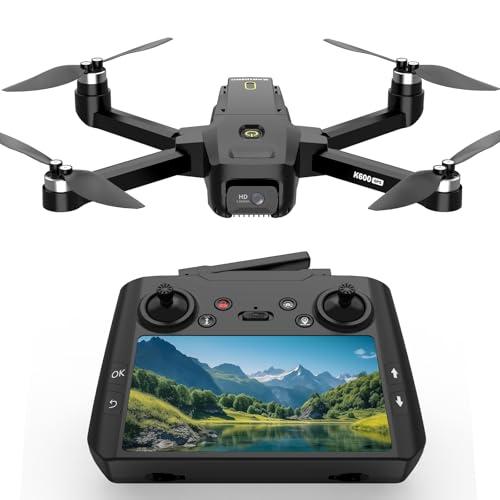 Drone GPS con Telecamera Adulti Principianti,Schermo LCD HD da 4.5