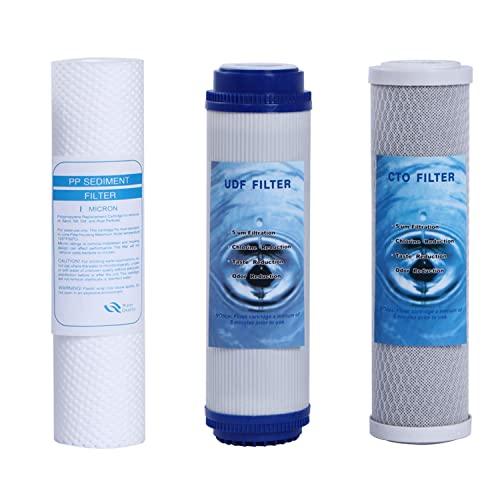 HUINING UDF - 10 contiene tre filtri carburante parziali da 25, 4 x 6, 3 cm per tutti i sistemi privati di penetrazione dei liquidi (PP+CTO+UDF)