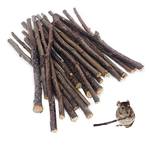 (500g)Bastoncini da Masticare alla Cannella di Mele, Giocattolo per Smerigliatrice di Denti e Snack per Piccoli Animali, Conigli, Cincillà, Porcellini D'india, Bastoncini di Frutteto di Mele