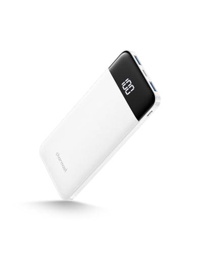 Power Bank 10400mAh, USB C caricatore portatile con LED Digitale Display Batteria Esterna Portatile con 2 ingressi e 3 uscite da 5V/3A per Huawei Xiaomi Smartphone
