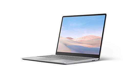 2020 Microsoft Surface Laptop Go con Intel Core i5-1035G1 (12,4-pollici, 8GB RAM, 256GB SSD) (QWERTY Inglese) Platino (Ricondizionato)