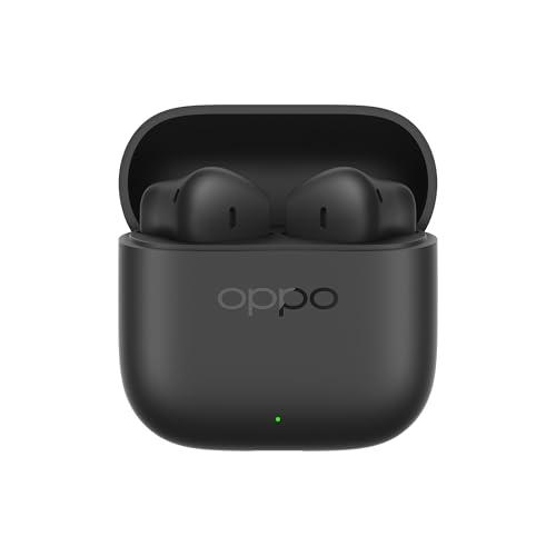 OPPO Enco Buds3 Auricolari True Wireless, 42h di Autonomia, Driver Dinamico da 12.4mm, BT 5.4, Controlli Touch, Cancellazione rumore passiva, Android e iOS, IP55, [Versione Italiana], Nero