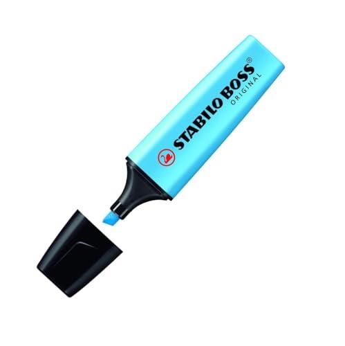 Stabilo BOSS Original Blue 10pc(s) marker - Markers (Blue, Multicolour, 2 mm, 109 mm, 139 mm, 30 mm)