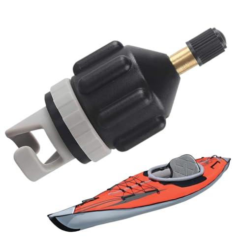 WUSJCOF 1 Pezzo Adattatore per Valvola SUP per Compressore, Accessorio per Pompa Elettrica SUP, Adattatore SUP per Paddle Board Gonfiabile, Kayak, Gommoni e Paddleboard
