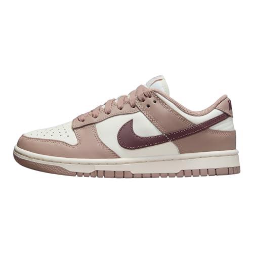 NIKE Dunk Low, Sneaker Donna, Sail Plum Eclipse, 38.5 EU