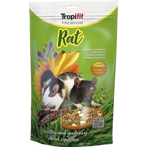 RAT 500g - Mangime completo per ratti con banane dolci, uva passa e carote