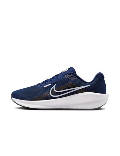 Nike, Sneaker Uomo, Midnight Navy Pure Platinum Black White, 43 EU