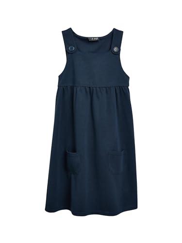 NEXT Abito Scamiciato per la Scuola in Jersey Elasticizzato Blu Marino 10 Anni