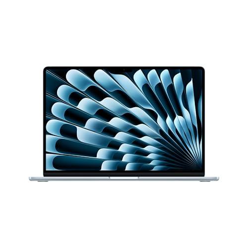 Apple Portatile MacBook Air 15'' con chip M4 (2025): progettato per Apple Intelligence, display Liquid Retina da 15,3'', 24GB di memoria unificata, 512GB di archiviazione SSD, Touch ID; Celeste
