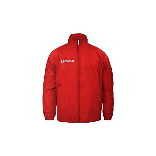 Legea RAIN JACKET ITALIA TORNADO, Giacca Impermeabile, Uomo, Rosso, S