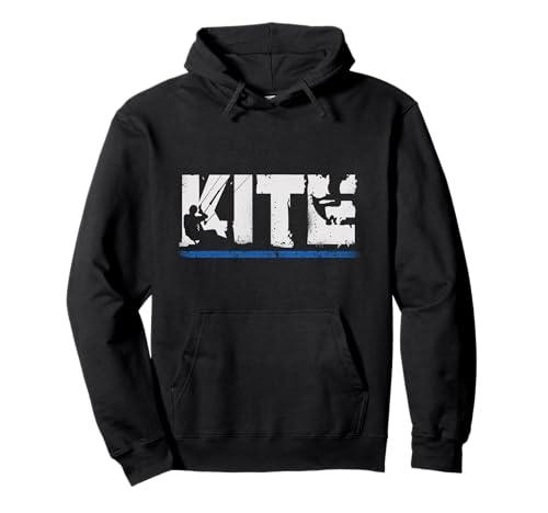KITE Kiteboarding Kite Kitesurf Kitesurf Regalo Felpa con Cappuccio