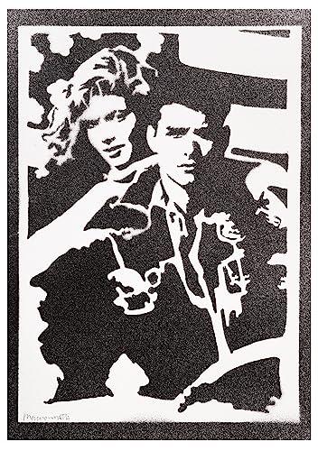 moreno-mata Autentici Graffiti Fatti a Mano Top G... Handmade Poster Film Tom Cruise Quadro Moderno Soggiorno Decorazione Parete Regalo Uomo e Donna