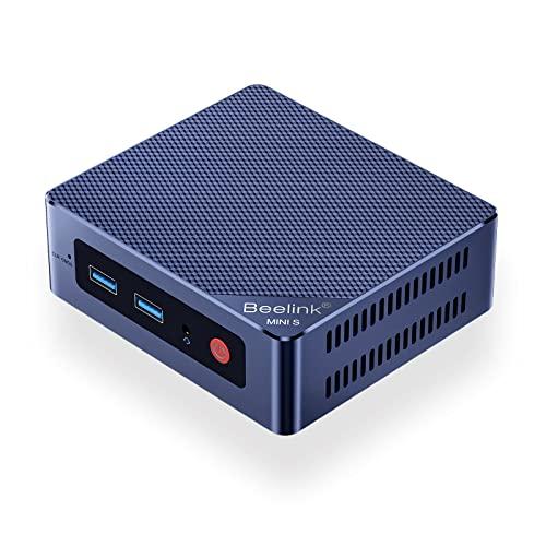 Beelink MINI S12 Mini PC, processore Intel 12th N95 (4C/4T, fino a 2,9Ghz), 8G DDR4 256G M.2 SSD Mini Computer W11 Home, 2.5G LAN/Dual HDMI/WiFi 5/BT4.2 per casa/ufficio