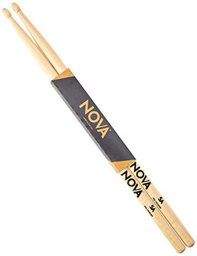 Vic Firth - Bacchette per Batteria NOVA® - Hickory Americano - N5A - Punta di Legno