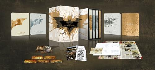 The Dark Knight Trilogy 20th Anniversary Steelbook Collection [4K Ultra HD][2005] [Blu-ray] [Region Free]