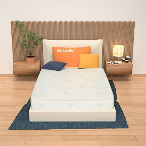 MiaSuite Materasso 120x190 cm, Alto 11 cm, Pieghevole, Ortopedico, Indeformabile, Dispositivo Medico Classe 1, Rivestimento Silver, Anallergico, Antiacaro, Traspirante, Made in Italy - Levante