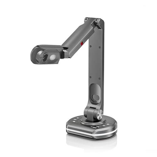 Camera documentale JOYUSING 4K, 13 MP, formato A3, autofocus, luce LED, OCR per Windows. Ideale per l'insegnamento a distanza e le videoconferenze, compatibile con Windows, MAC