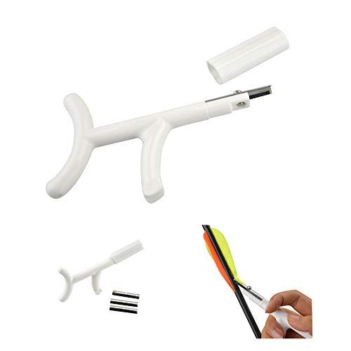 ZSHJG Tiro con L'Arco Freccia Feather Removal Tool Arrow Stripper Raschietto per Freccia Piume Stripper Strumento di Rimozione Fletching
