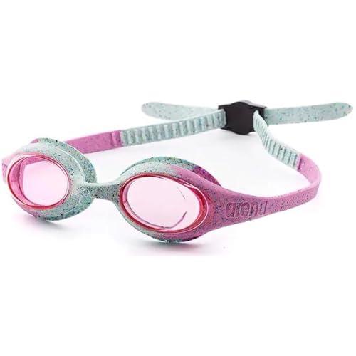 ARENA Spider Kids Occhialini Nuoto per Bambini, Occhialini Piscina con Protezione UV, Ponte Nasale Autoregolante, Guarnizioni in Silicone Ipoallergenico, Trattamento Anti-Appannamento, 2-5 Anni