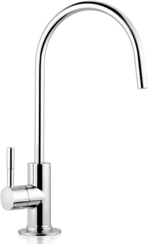iSpring GA1-B Rubinetto Osmosi Inversa, Cucina Bar Lavello Rubinetto per Acqua Potabile senza Piombo, Stile Moderno, Bocca Alta, Cromo