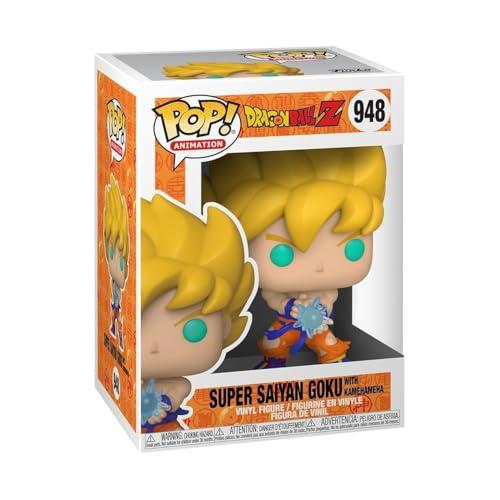 Funko Pop! Animation: DBZ S9- SS Goku with Kamehameha Wave - Dragon Ball - Figura in Vinile da Collezione - Idea Regalo - Merchandising Ufficiale - Giocattoli per Bambini e Adulti - Anime Fans