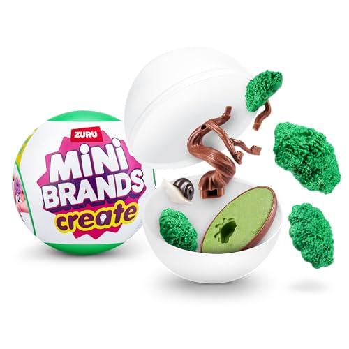 Mini Brands Capsula a sorpresa Create Garden di ZURU con Minis da collezionare a tema giardinaggio, 1 Capsule