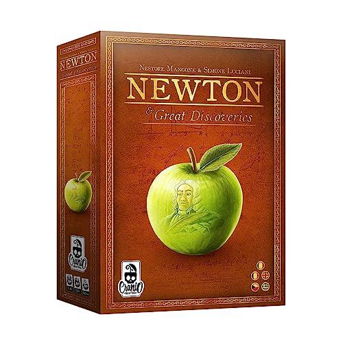 Cranio Creations - CC289, Newton nuova edizione Gioco da Tavolo Multilingua, Rosso