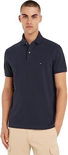 Tommy Hilfiger 1985 Regular Polo Mw0mw17770 Polo a maniche corte, Blu (Desert Sky), XL Uomo