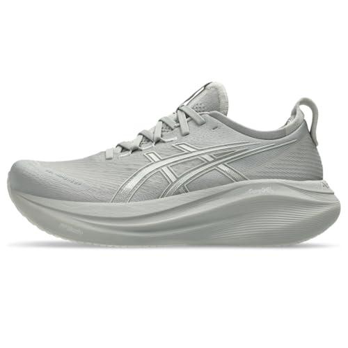 Asics Scarpe da Corsa da Uomo Gel-Nimbus 27, Grigio Foca/Grigio Lago, 44.5 EU