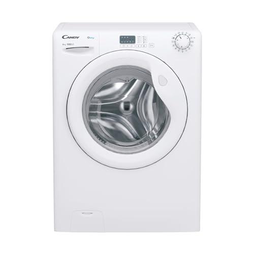 Candy EY4061DW4/1-S - Lavatrice 6 Kg, Carica Frontale, Libera Installazione, 1000 giri/min, Classe energetica B