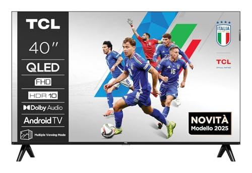 40S59K - TV 40 Pollici, Smart TV, Full HD, QLED, DVB-T2, H.264, H.265, Classe energetica F