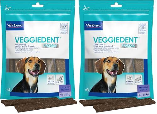 Virbac Veggiedent Fr3sh M 15 Stick (Confezione da 2)