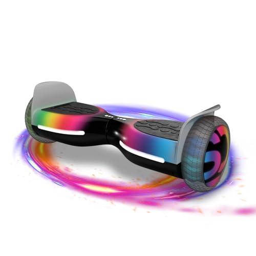 Lexgo Hoverboard per Bambini PHANTOM - Overboard Elettrico con Telaio in Acciaio, Ruote da 6,5'' e 2 motori Brushless da 250W - Hoverboard per Bambini con velocità fino a 10km/h e Autonomia di 10km