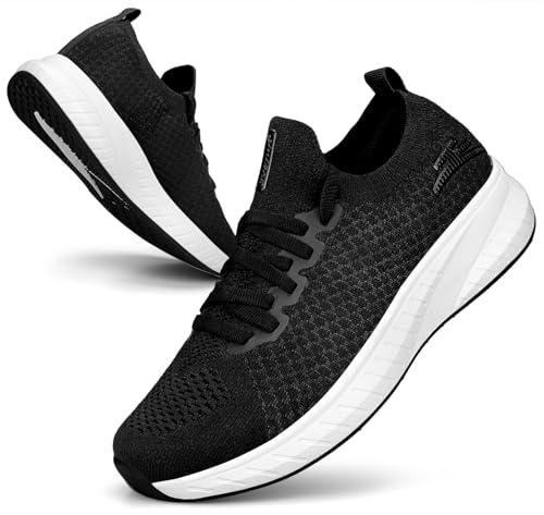 Puweco Scarpe Donna Running Sneakers Comode Tennis Leggero e Traspirante Tempo Libero Fitness Palestra Scarpe