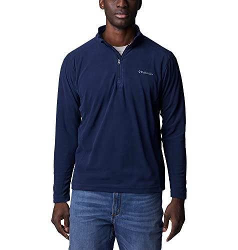 Columbia Klamath Range 2 Half Zip, Felpa In Pile Uomo, Collegiate Navy Solid, L