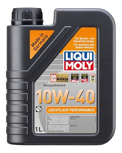 LIQUI MOLY | Leichtlauf Performance 10W-40 | 5 L | Oli motore | semi sintetico | SKU: 2536