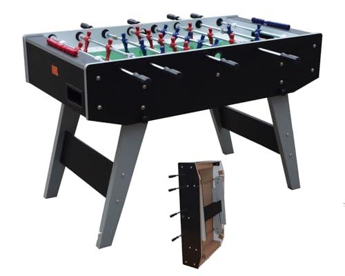 Calcio Balilla pieghevole OSTRAGON - aste telescopiche - vetro temperato - salvaspazio - regolamentare