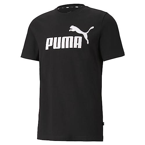 Puma Ess Logo Tee T-shirt, Black, XXL Uomo